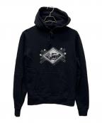 Saint Laurent Parisサンローランパリ）の古着「プルオーバーパーカー」｜ブラック