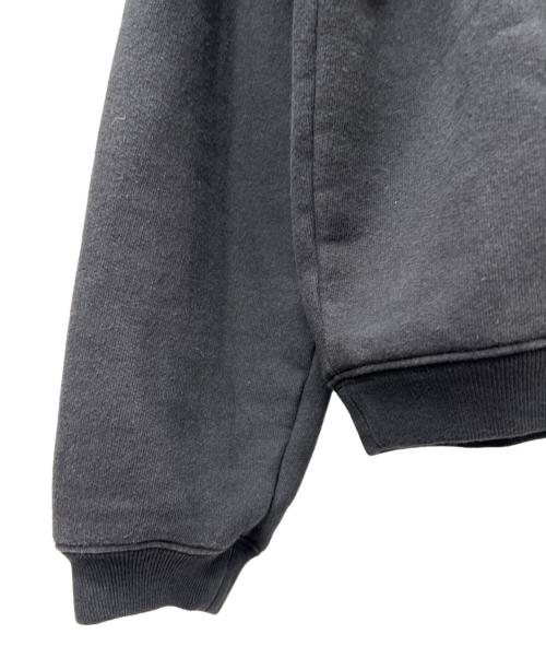 stussy（ステューシー）stussy (ステューシー) ハーフジップスウェット ブラック サイズ:Ｍの古着・服飾アイテム