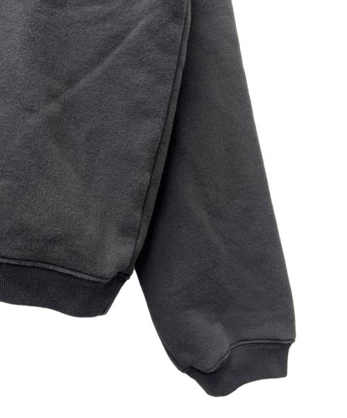 stussy（ステューシー）stussy (ステューシー) ハーフジップスウェット ブラック サイズ:Ｍの古着・服飾アイテム