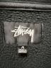 中古・古着 stussy (ステューシー) ハーフジップスウェット ブラック サイズ:Ｍ：15000円