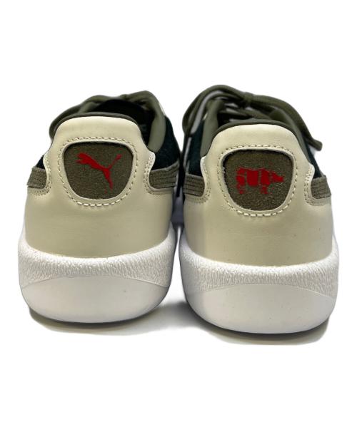 PUMA（プーマ）PUMA (プーマ) SCYE (サイ) PALERMO アイボリー×カーキ サイズ:28の古着・服飾アイテム