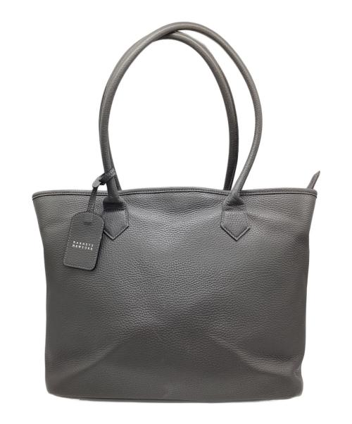 BARNEYS NEWYORK（バーニーズ・ニューヨーク）BARNEYS NEWYORK (バーニーズ・ニューヨーク) トートバッグ グレーの古着・服飾アイテム