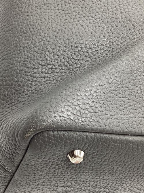 BARNEYS NEWYORK（バーニーズ・ニューヨーク）BARNEYS NEWYORK (バーニーズ・ニューヨーク) トートバッグ グレーの古着・服飾アイテム