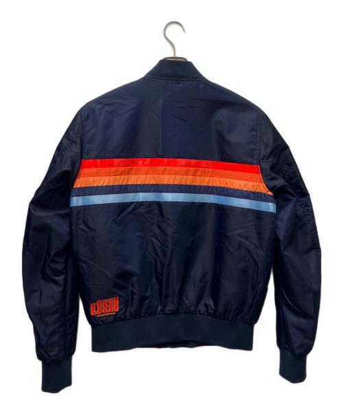 DIESEL（ディーゼル）DIESEL (ディーゼル) ボンバージャケット ネイビー サイズ:Ｌの古着・服飾アイテム