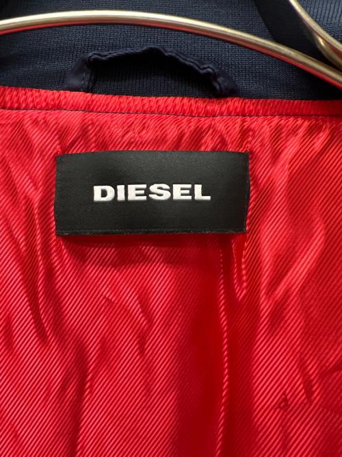 DIESEL（ディーゼル）DIESEL (ディーゼル) ボンバージャケット ネイビー サイズ:Ｌの古着・服飾アイテム