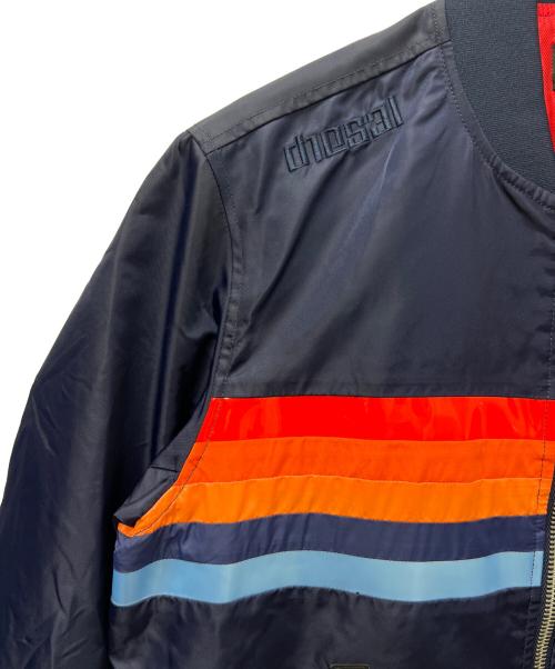 DIESEL（ディーゼル）DIESEL (ディーゼル) ボンバージャケット ネイビー サイズ:Ｌの古着・服飾アイテム