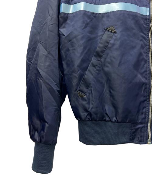 DIESEL（ディーゼル）DIESEL (ディーゼル) ボンバージャケット ネイビー サイズ:Ｌの古着・服飾アイテム