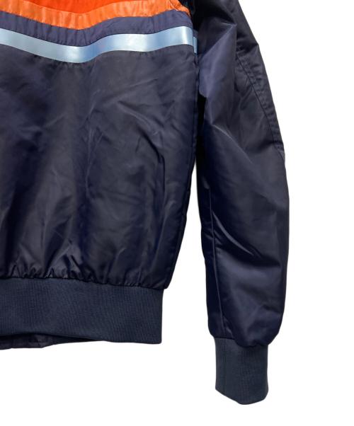DIESEL（ディーゼル）DIESEL (ディーゼル) ボンバージャケット ネイビー サイズ:Ｌの古着・服飾アイテム