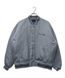 MAISON SPECIAL（メゾンスペシャル）の古着「Oxford Fabric Blouson」｜スカイブルー