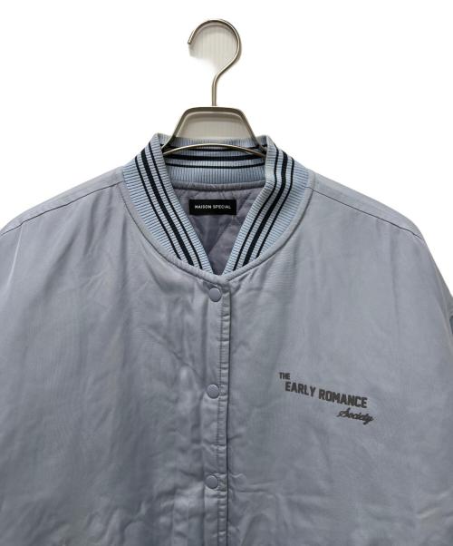 MAISON SPECIAL（メゾンスペシャル）MAISON SPECIAL (メゾンスペシャル) Oxford Fabric Blouson スカイブルー サイズ:FREEの古着・服飾アイテム