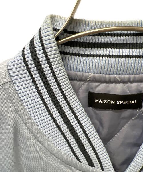 MAISON SPECIAL（メゾンスペシャル）MAISON SPECIAL (メゾンスペシャル) Oxford Fabric Blouson スカイブルー サイズ:FREEの古着・服飾アイテム