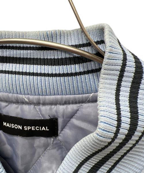 MAISON SPECIAL（メゾンスペシャル）MAISON SPECIAL (メゾンスペシャル) Oxford Fabric Blouson スカイブルー サイズ:FREEの古着・服飾アイテム