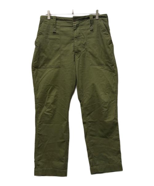 TROUSERS（トラウザーズ）TROUSERS (トラウザーズ) ミリタリーパンツ オリーブ サイズ:92の古着・服飾アイテム