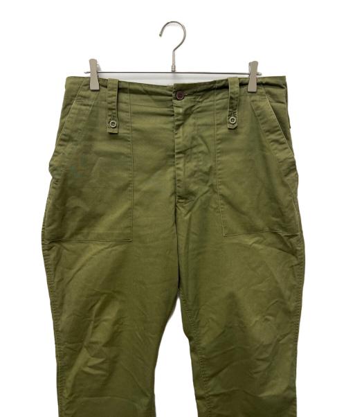 TROUSERS（トラウザーズ）TROUSERS (トラウザーズ) ミリタリーパンツ オリーブ サイズ:92の古着・服飾アイテム