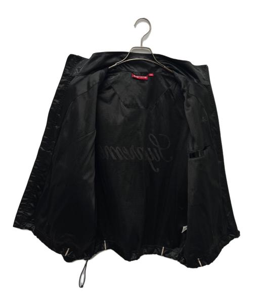 SUPREME（シュプリーム）Supreme (シュプリーム) Satin Hooded Track Jacket ブラック サイズ:Ｓの古着・服飾アイテム