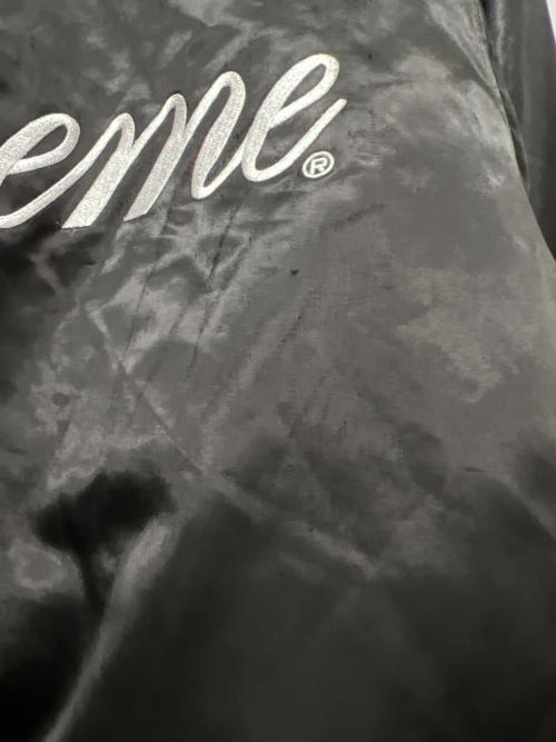 SUPREME（シュプリーム）Supreme (シュプリーム) Satin Hooded Track Jacket ブラック サイズ:Ｓの古着・服飾アイテム
