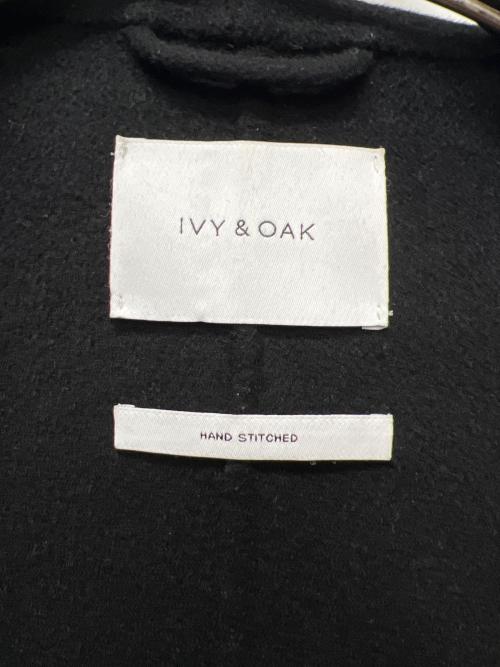 IVY&OAK（アイビーオーク）IVY&OAK (アイビーオーク) ウールガウンコート ブラック サイズ:３８の古着・服飾アイテム