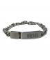 DIESEL（ディーゼル）の古着「シルバーブレスレット」｜シルバー