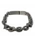 DIESEL (ディーゼル) シルバーブレスレット シルバー：5000円