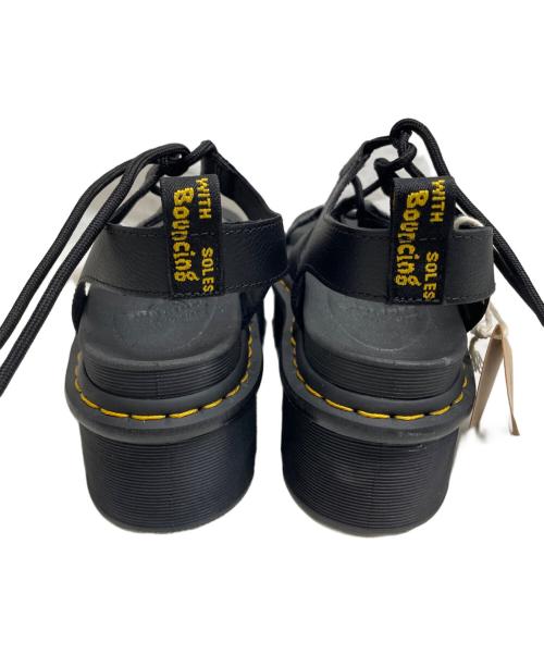 Dr.Martens（ドクターマーチン）Dr.Martens (ドクターマーチン) レースアップサンダル ブラック×イエロー サイズ:UK5の古着・服飾アイテム