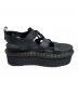中古・古着 Dr.Martens (ドクターマーチン) レースアップサンダル ブラック×イエロー サイズ:UK5：15000円