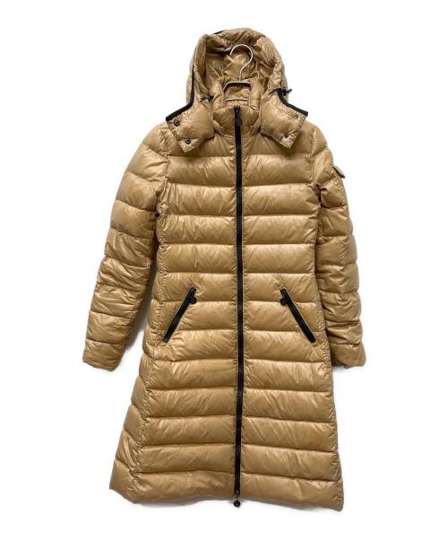 MONCLER（モンクレール）MONCLER (モンクレール) ダウンコート MOKA ベージュ サイズ:０の古着・服飾アイテム