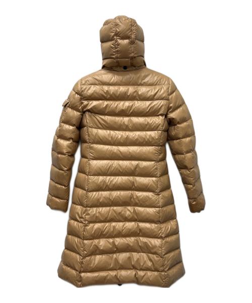 MONCLER（モンクレール）MONCLER (モンクレール) ダウンコート MOKA ベージュ サイズ:０の古着・服飾アイテム