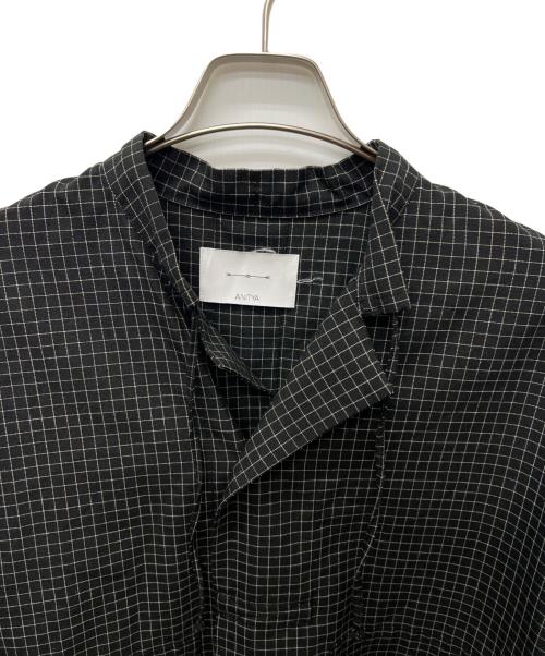 ANITYA（アニティア）ANITYA (アニティア) Military Smock ブラック×ホワイト サイズ:１の古着・服飾アイテム