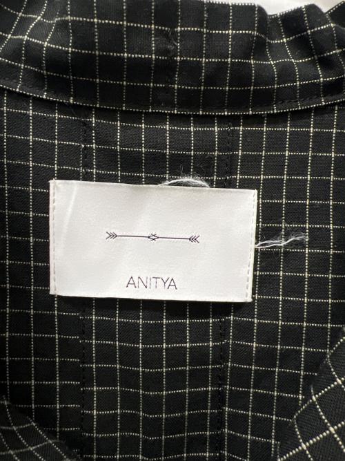 ANITYA（アニティア）ANITYA (アニティア) Military Smock ブラック×ホワイト サイズ:１の古着・服飾アイテム