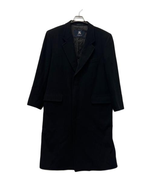 BURBERRY LONDON（バーバリーロンドン）BURBERRY LONDON (バーバリーロンドン) カシミヤ混チェスターコート ネイビー サイズ:170の古着・服飾アイテム