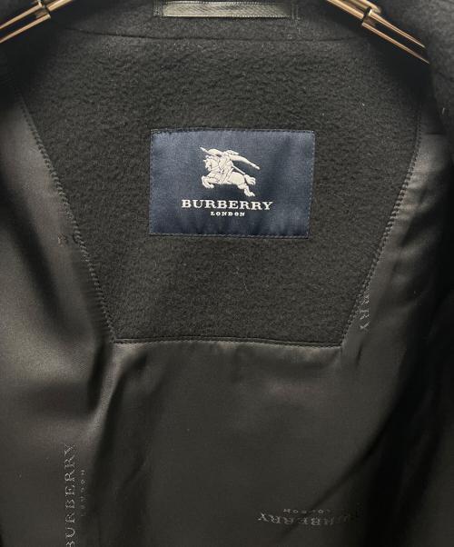 BURBERRY LONDON（バーバリーロンドン）BURBERRY LONDON (バーバリーロンドン) ウールコート ブラック サイズ:４６の古着・服飾アイテム