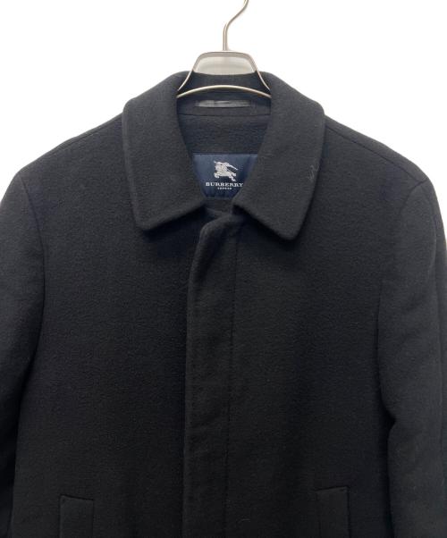 BURBERRY LONDON（バーバリーロンドン）BURBERRY LONDON (バーバリーロンドン) ウールコート ブラック サイズ:４６の古着・服飾アイテム