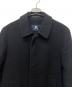 中古・古着 BURBERRY LONDON (バーバリーロンドン) ウールコート ブラック サイズ:４６：27000円
