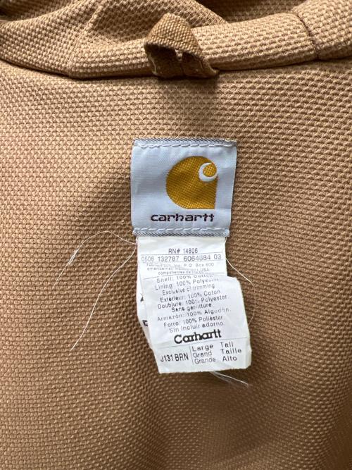 CarHartt（カーハート）CarHartt (カーハート) サーマルライニング付きダックアクティブジャケット ベージュ サイズ:Ｌの古着・服飾アイテム