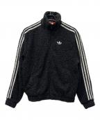 adidasアディダス）の古着「ブークレ ファイヤーバード トラックトップ」｜グレー