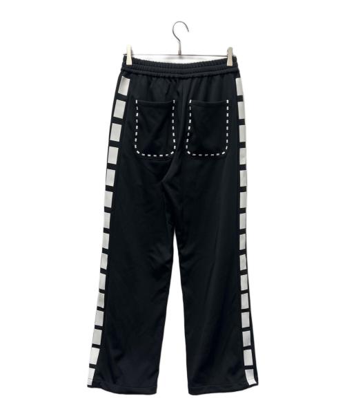 amok（アモク）amok (アモク) WIDE STITCHING TRACK PANTS ブラック サイズ:Ｓの古着・服飾アイテム