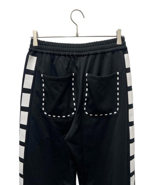 amok（アモク）amok (アモク) WIDE STITCHING TRACK PANTS ブラック サイズ:Ｓの古着・服飾アイテム