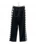 amok (アモク) WIDE STITCHING TRACK PANTS ブラック サイズ:Ｓ：15000円