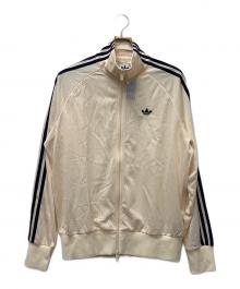 adidas（アディダス）の古着「ファイヤーバード メッシュ TT トラックトップ」｜ベージュ