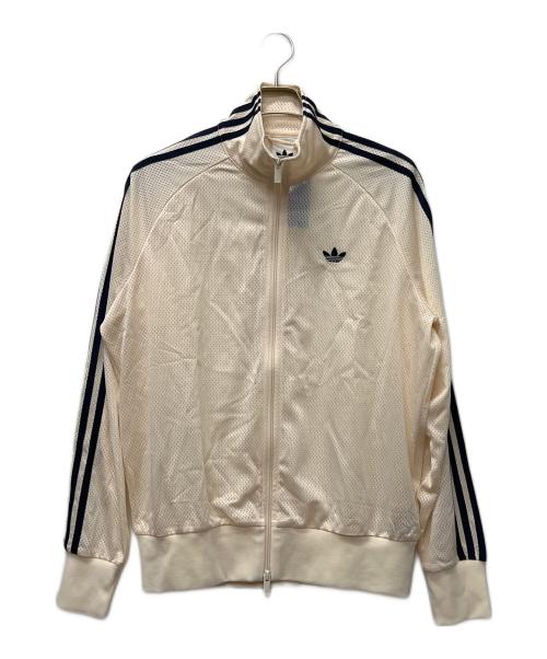 adidas（アディダス）adidas (アディダス) ファイヤーバード メッシュ TT トラックトップ ベージュ サイズ:Ｌの古着・服飾アイテム