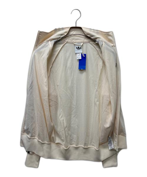 adidas（アディダス）adidas (アディダス) ファイヤーバード メッシュ TT トラックトップ ベージュ サイズ:Ｌの古着・服飾アイテム