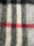 中古・古着 BURBERRY LONDON (バーバリーロンドン) マフラー グレー：5000円
