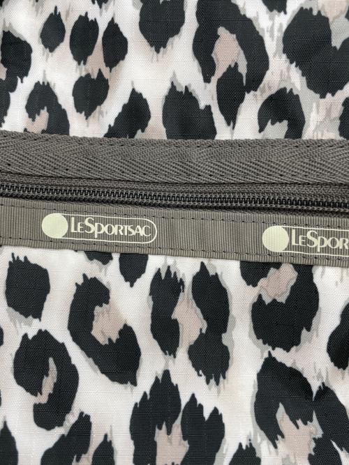 LeSportsac（レスポートサック）LeSportsac (レスポートサック) MAISON DE REEFUR (メゾン ド リーファー) トートバッグ ホワイト×ブラックの古着・服飾アイテム