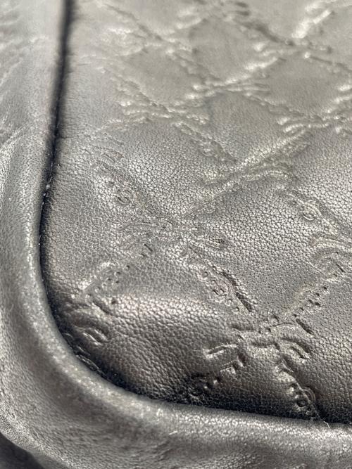 LONGCHAMP（ロンシャン）LONGCHAMP (ロンシャン) チェーンハンドバッグ ブラックの古着・服飾アイテム