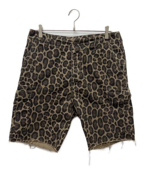 WACKO MARIA（ワコマリア）WACKO MARIA (ワコマリア) カットオフハーフパンツ ブラウン サイズ:Ｌの古着・服飾アイテム