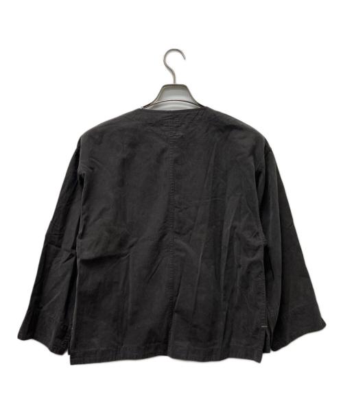Porter Classic（ポータークラシック）Porter Classic (ポータークラシック) ノーカラージャケット グレー サイズ:１の古着・服飾アイテム