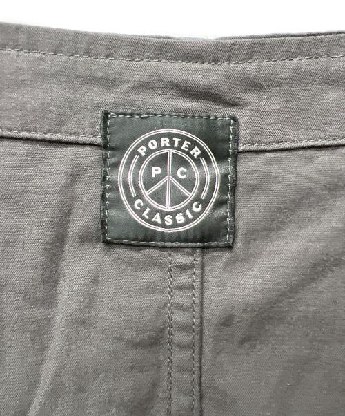 Porter Classic（ポータークラシック）Porter Classic (ポータークラシック) ノーカラージャケット グレー サイズ:１の古着・服飾アイテム