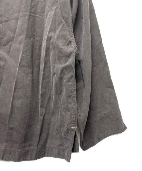Porter Classic（ポータークラシック）Porter Classic (ポータークラシック) ノーカラージャケット グレー サイズ:１の古着・服飾アイテム