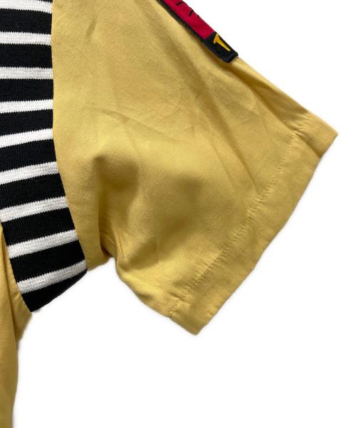 CREAM SODA（クリームソーダ）CREAM SODA (クリームソーダ) ボーリングシャツ イエロー×ブラック サイズ:Ｍの古着・服飾アイテム