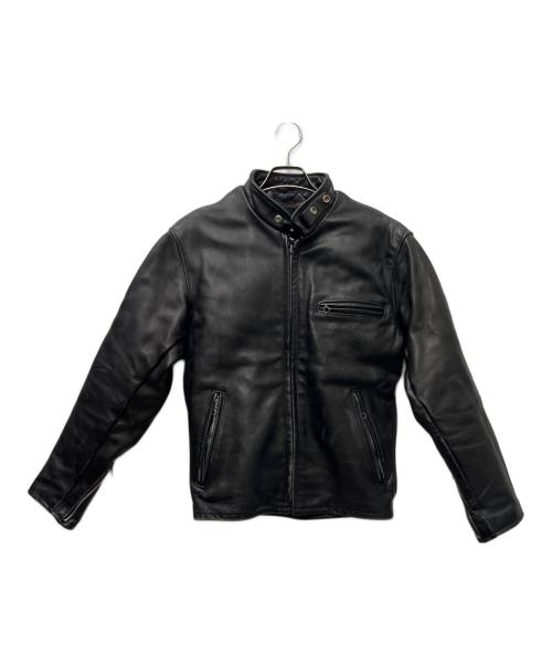 Schott（ショット）Schott (ショット) ライナー付ライダースジャケット ブラック サイズ:３８の古着・服飾アイテム